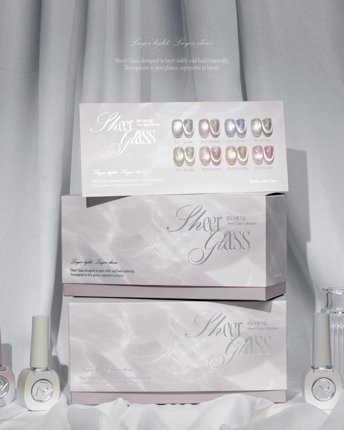 BY MUSE BM23 Sheer Glass Collection, 10ml