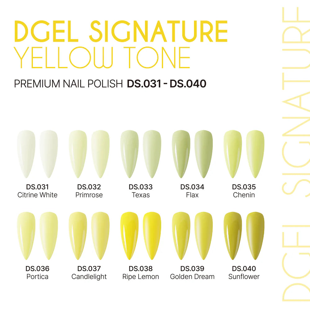 DGEL Signature DS033 100 Color Gel Collection, 12ml