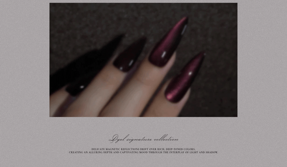 DGEL Signature Midnight Collection, Set 8x12ml