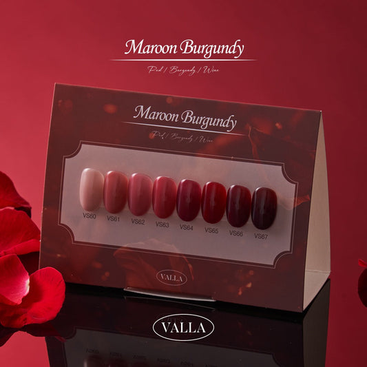 VALLA VS63 Maroon Burgundy Collection