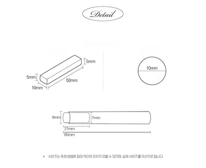 CLODI Magnet Set (Stick + Bar + Ball), 3pcs