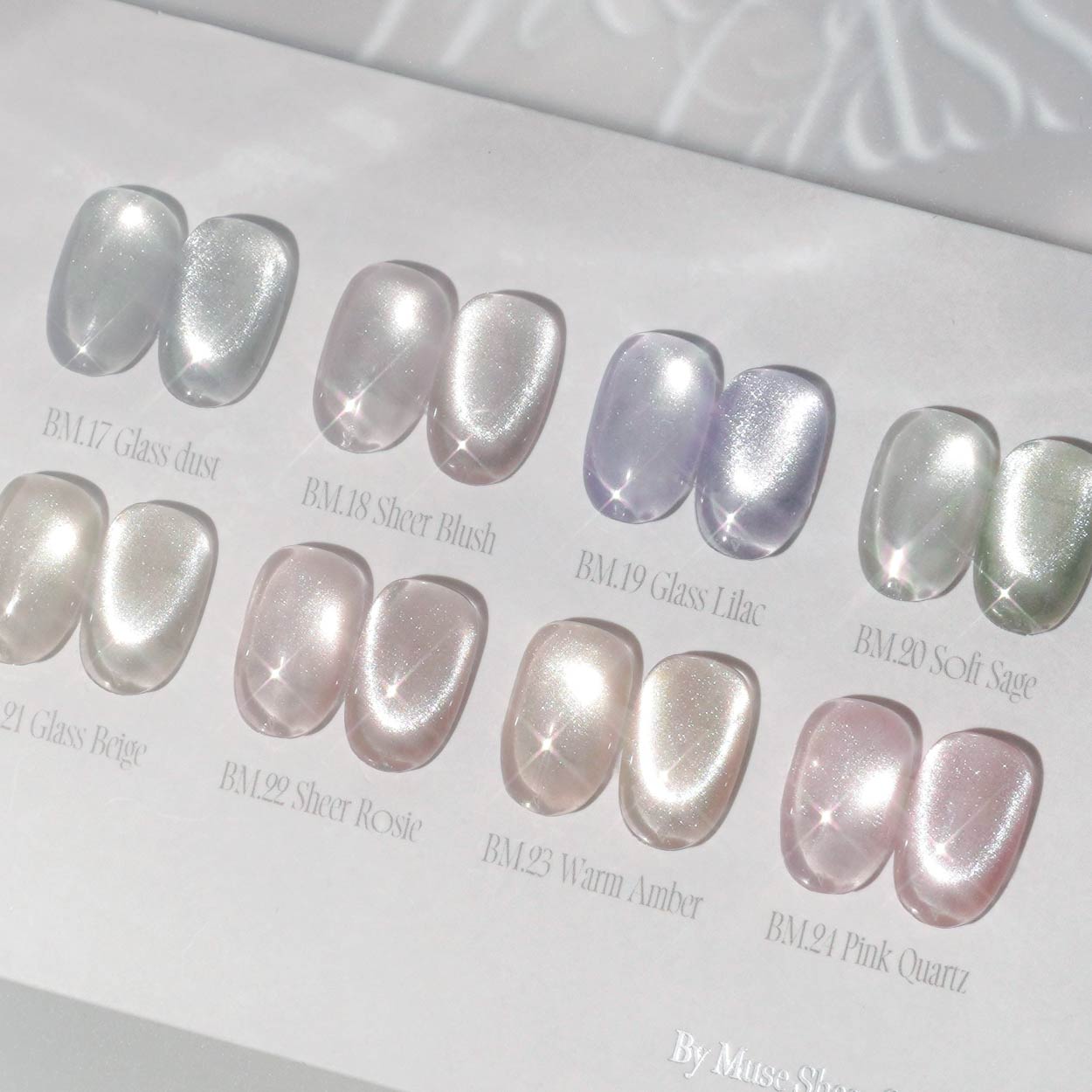 BY MUSE BM17 Sheer Glass Collection, 10ml