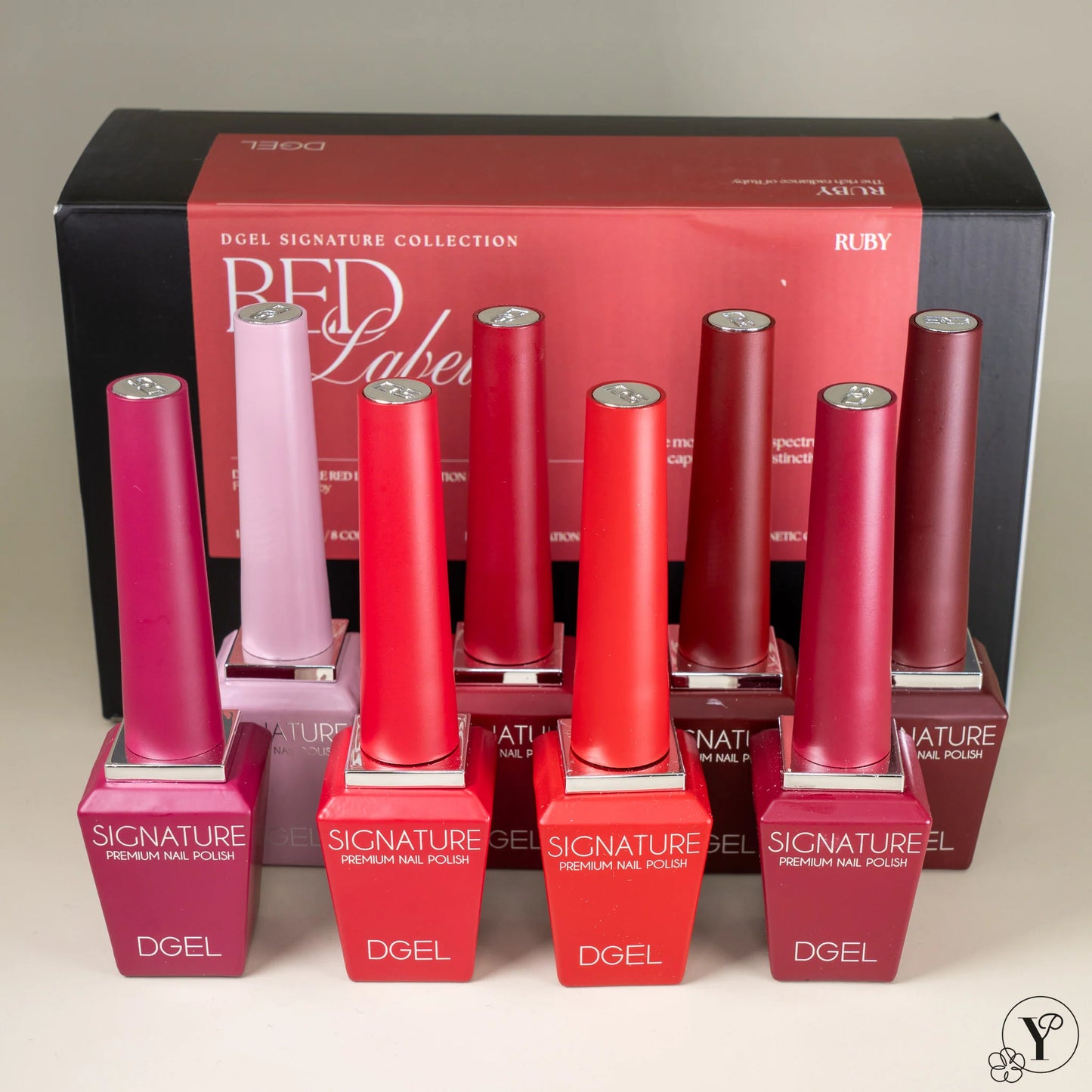 DGEL Signature Red Label Collection Ruby Line, 8x12ml