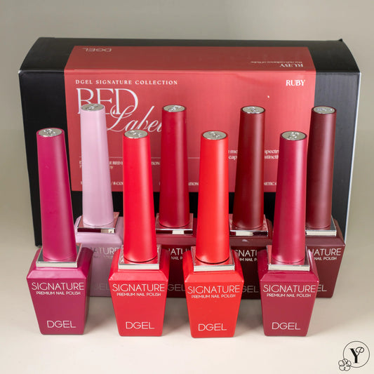DGEL Signature Red Label Collection Ruby Line, 8x12ml