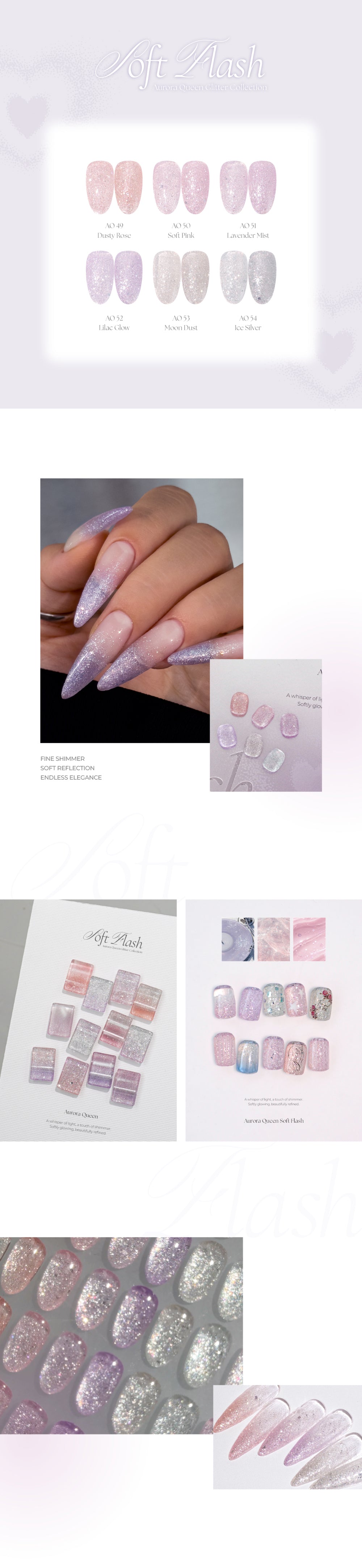 AURORA QUEEN Ore Soft Flash Collection, Set 6x10ml