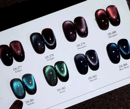 DGEL Signature Midnight Collection, Set 8x12ml