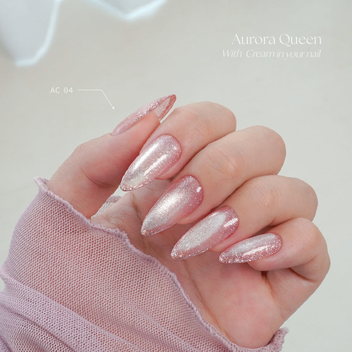 AURORA QUEEN ORE Cream in your nail Collection Master - Set 6 x 10ml
