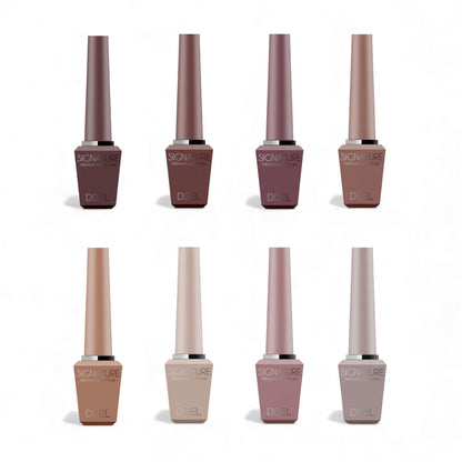 DGEL Signature Dry Rose Magnetic Gel Collection, Set 8 x 12ml
