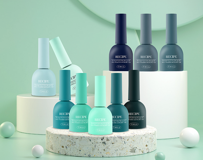 VALLA VC76 100 Non-Wipe Color Collection, 10ml