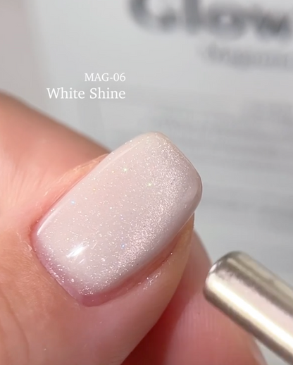 Mostive MAG06 White Shine Glow On Collection, 12ml