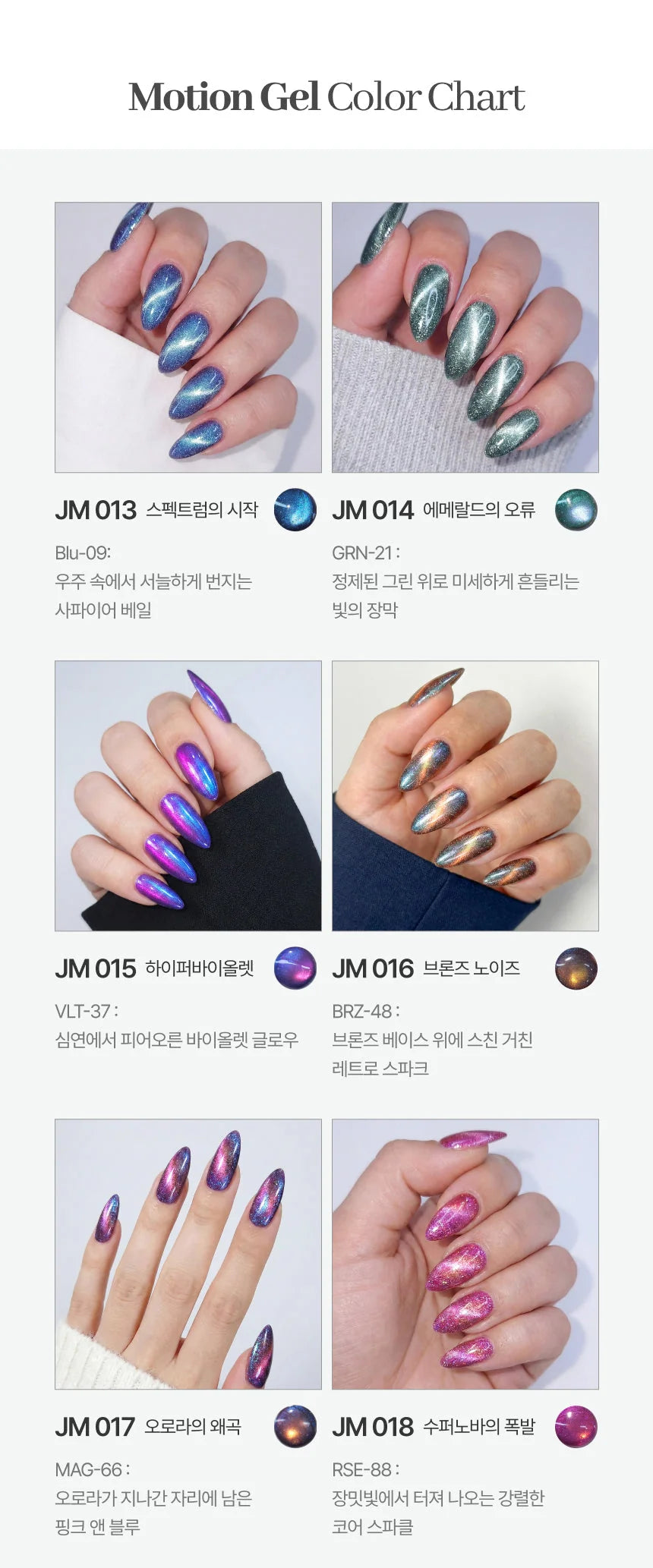 CREAR JM018 Spectrum - The Motion Gel, 5g