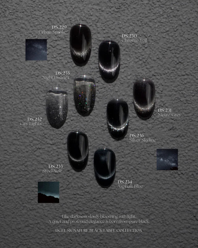 DGEL Black Label Collection, Set 8 x 12ml