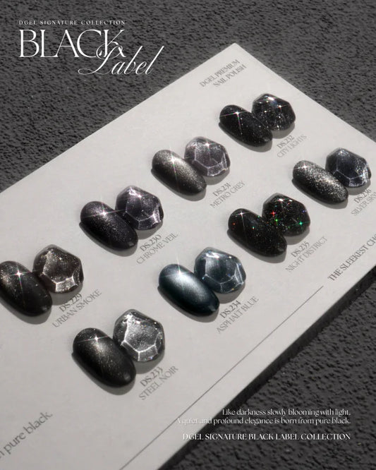 DGEL Black Label Collection, Set 8 x 12ml