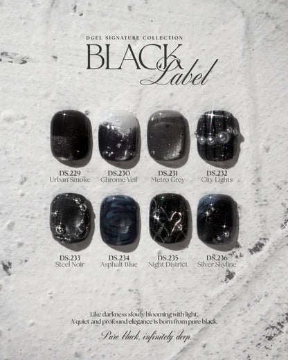 DGEL Black Label Collection, Set 8 x 12ml