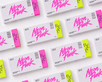 REVE IN NAIL Neon Punk Magnetic Gel Polish Set, Set 10 x 10ml