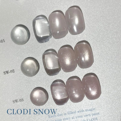 CLODI Snow Magnetic Gel, Set 3x8g