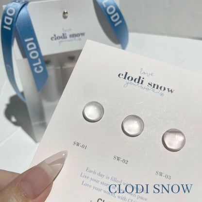 CLODI Snow Magnetic Gel, Set 3x8g