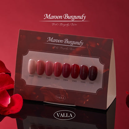 VALLA VS63 Maroon Burgendy Collection, 10ml