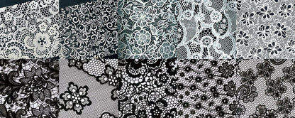 CLODI Super Nail Film Lace, Set 10pcs