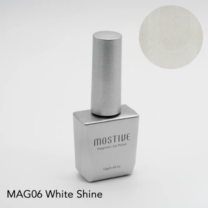 Mostive MAG06 White Shine Glow On Collection, 12ml