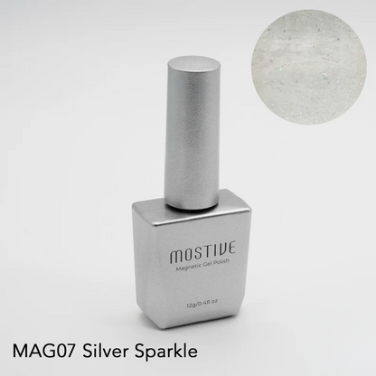 Mostive MAG07 Silver Sparkle Glow On Collection, 12ml