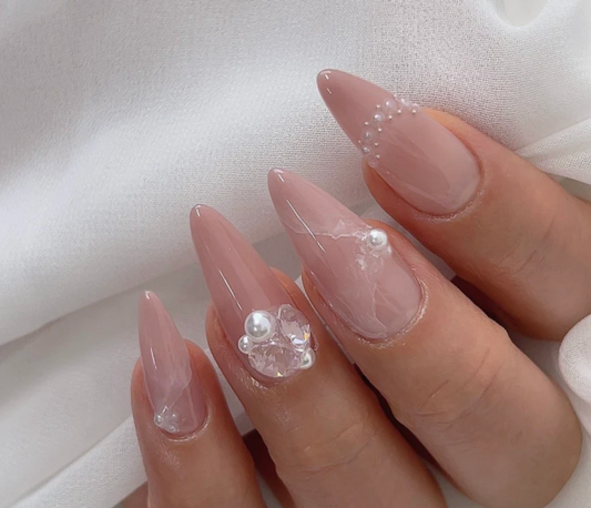 Nailbayo DOI Nude Gel Blush Pink