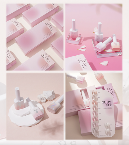 REVE IN NAIL Nudy Fit, Set 10 x 10ml