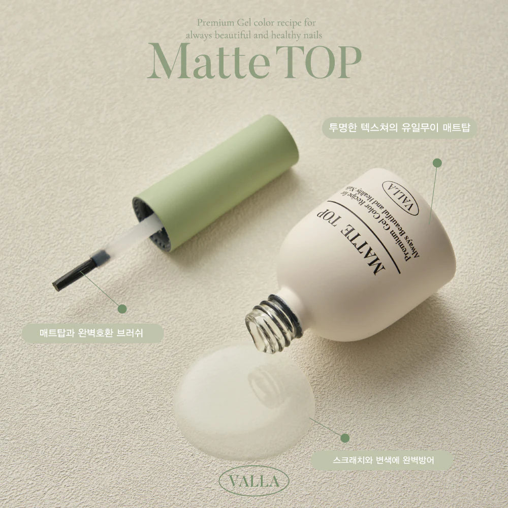 VALLA Matte Top, 10ml